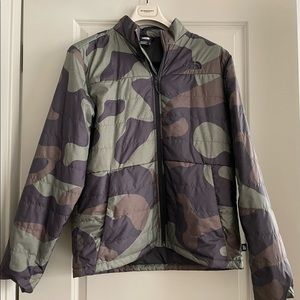North Face Camo Jacket